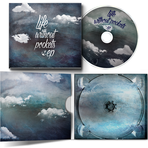 CD artwork with the title 'Album Artwork for Alternative/Indie Folk band, Life Without Pockets'