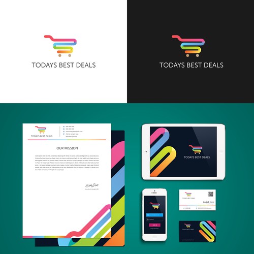 Online store brand with the title 'Todays Best Deals.com needs a brand identity'