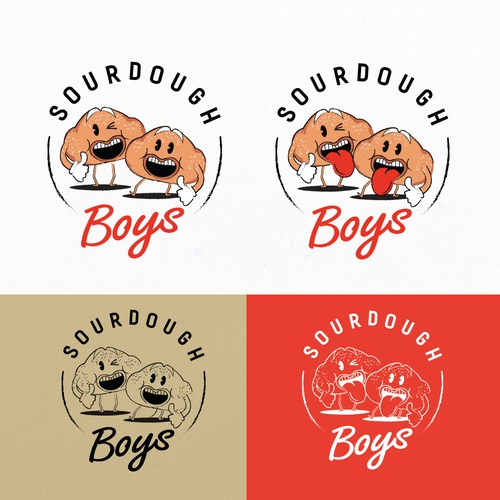 Bread logo with the title 'Vintage Bakery'