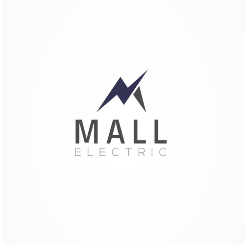 Electrical brand with the title 'Logo Design for Mall Electric'
