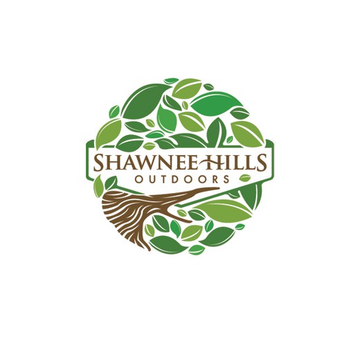 Park design with the title 'Shawnee Hills Outdoors for Gary Marks'