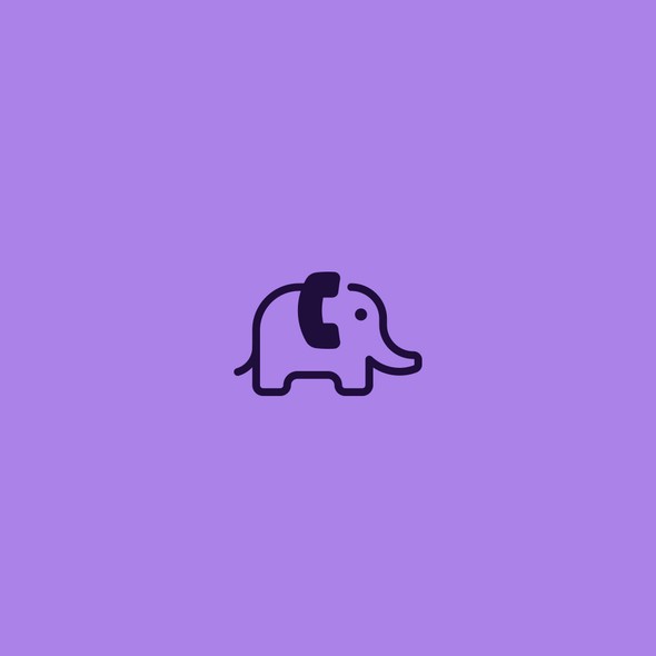 Elephant logo with the title 'memero'