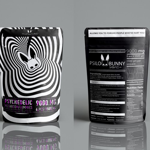 Noir design with the title 'Hyper Modern Swiss style'