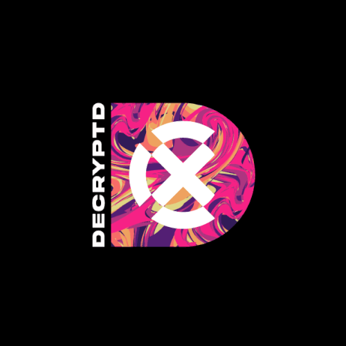 Full color logo with the title 'DECRYPTD Crypto Company'