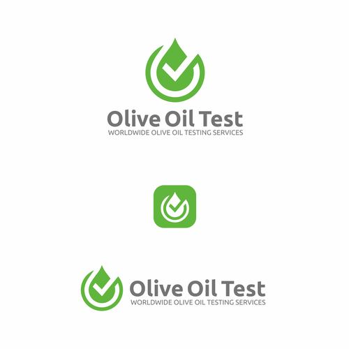 Olive logo with the title 'Olive Oil Test'