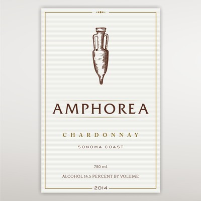 Amphorea wine label