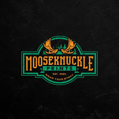 Moose logo with the title 'moseeknuckle'