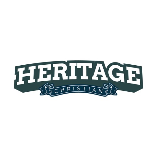 Religious t-shirt with the title 'Print "Heritage Christian" for Polo shirt'