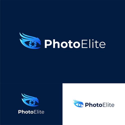 Falcon logo with the title 'Eagle lens'