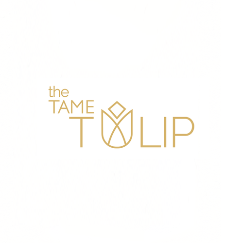 Tulip logo with the title 'Logo concept for women’s online clothing boutique'