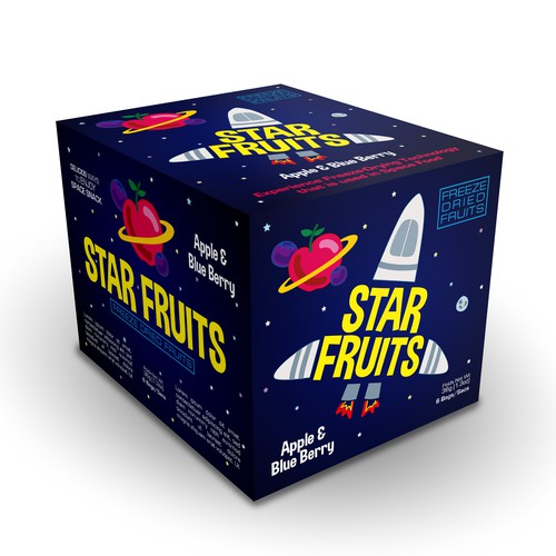 Children's packaging with the title 'Box Design'