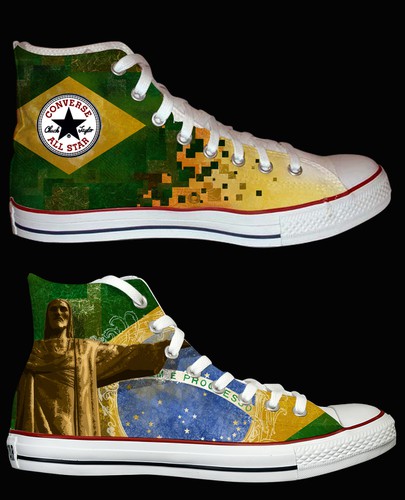 Sneaker design with the title 'Design for chuck taylors'