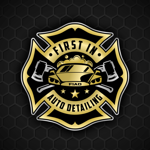 Detailing logo with the title 'Logo design contest entry'