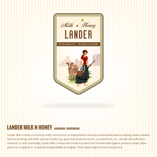 Honey brand with the title 'Milk n Honey'