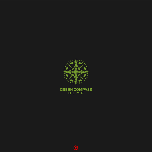 Compass logo with the title 'Green Compass'