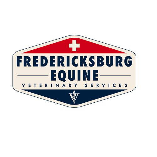 Horse brand with the title 'Fredericksburg Equine Veterinary Services'