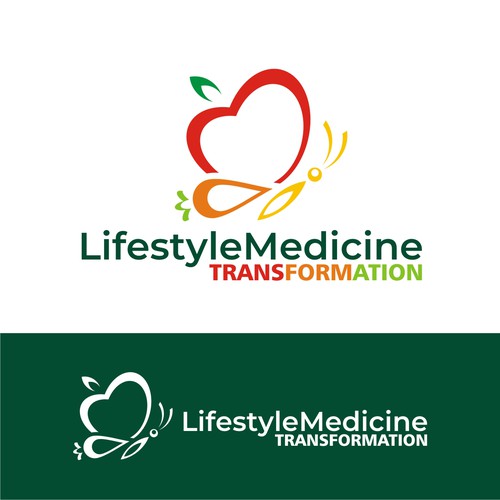 Vegetable logo with the title 'Simple and Unique Logo for Medical Company'