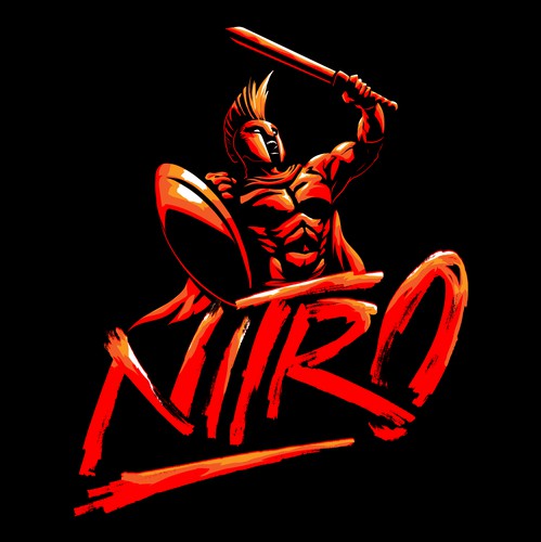 Comic logo with the title 'Logo for SALE'