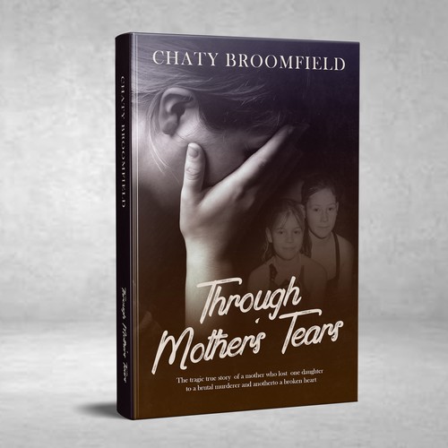 Biography book cover with the title 'Biography book cover for cathy broomfield'