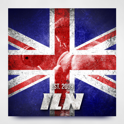 Hardcore design with the title 'Advert banner for hardcore sport nutrition'