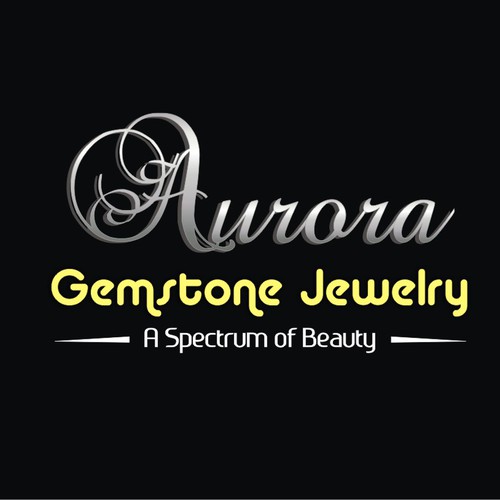 Gemstone logo with the title 'Logo Design for a Jewelry Store'