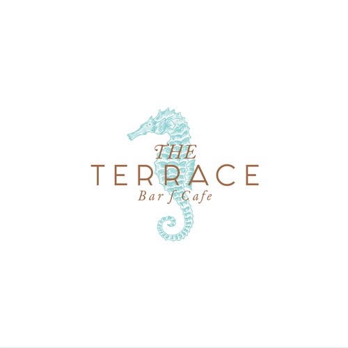 Coffee logo with the title 'The Terrace'