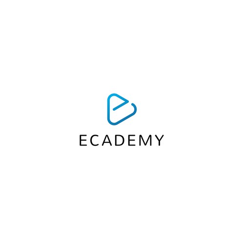 Education logo with the title 'Ecademy'