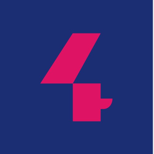 Number logo with the title '4talk'