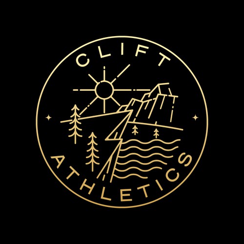 Line design with the title 'Clift'