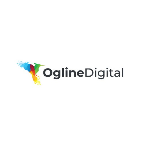 Phoenix brand with the title 'Simple Digital Agency Logo'