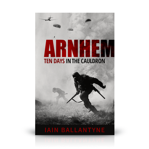 Military book cover with the title 'Book cover contest entry'