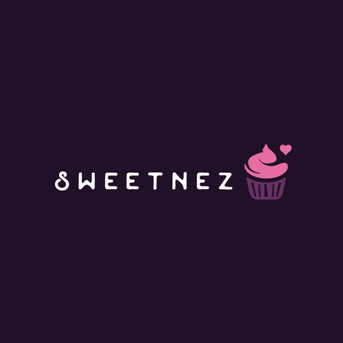 Cupcake design with the title 'Cupcake logo design'