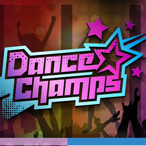 Competition logo with the title 'Dance Champs needs your help to create a fresh & powerful logo'