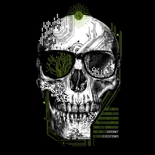 Technology t-shirt with the title 'Internet Executioner'