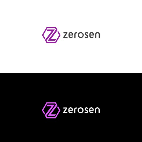 Z design with the title 'Revamp of a previous logo for an IT Company'