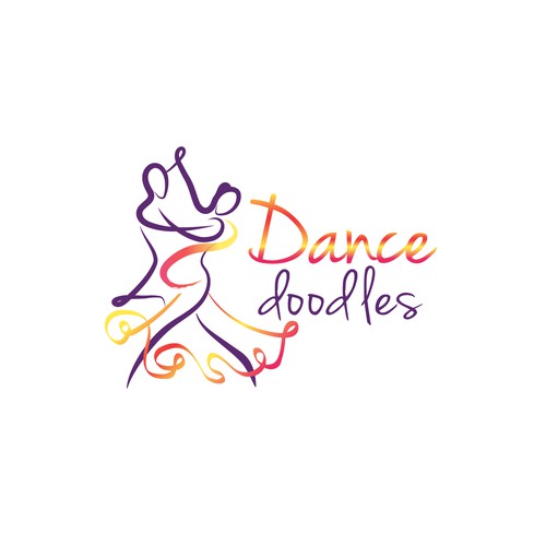 kids dance school logo