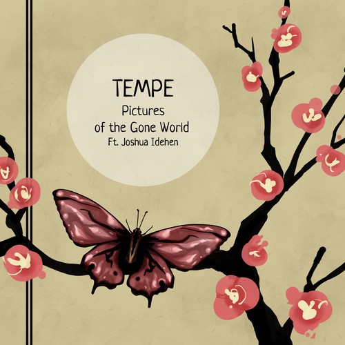 CD cover design with the title 'CDcover Butterfly'