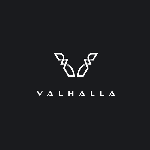 Anti aging logo with the title 'Valhalla'