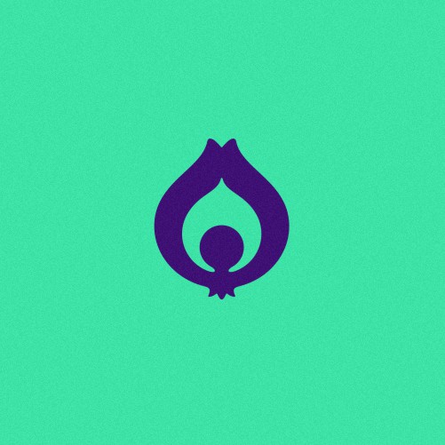 Onion logo with the title 'Simple-modern yet youthful logo concept for Nutritional Yoga'