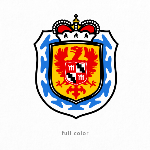 Crest design with the title 'Family Crest'