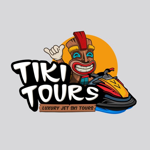 Sea brand with the title 'Tiki Tours'