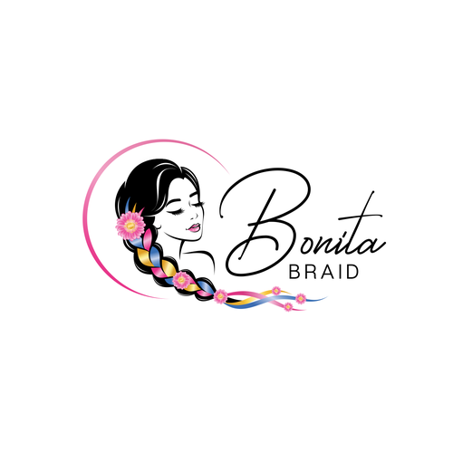 braiding hair logos