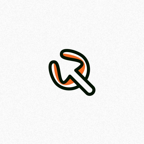 Corporate design logo with the title 'searchtapdigital.com logo'