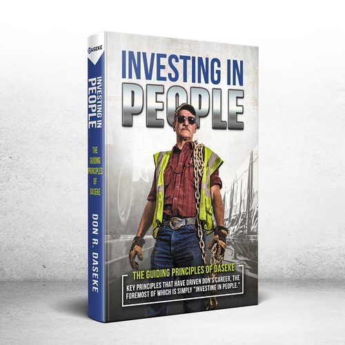 Motivational book cover with the title 'Book cover'