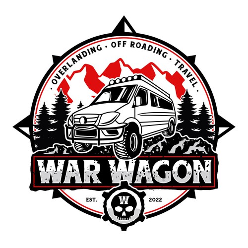 Off-road logo with the title 'War Wagon'
