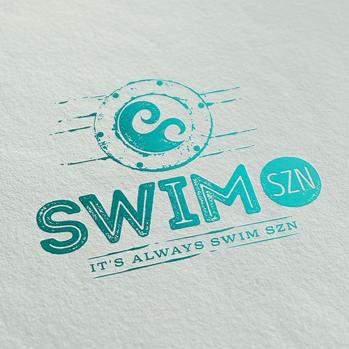 Vacation logo with the title 'Logo for Swim Szn'