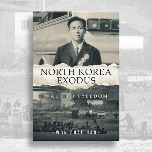 War book cover with the title 'North Korea Story: Walk to Freedom'