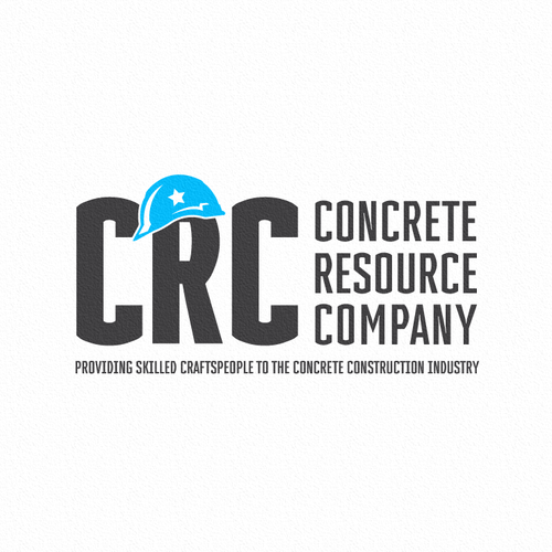 Concrete design with the title 'The CRC'