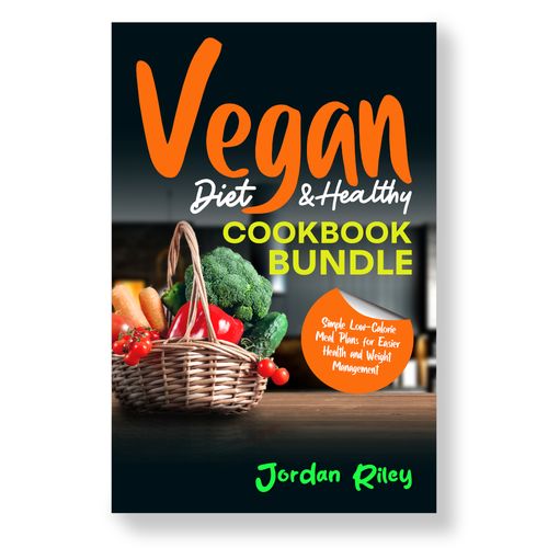 Photo book cover with the title 'Vegan'