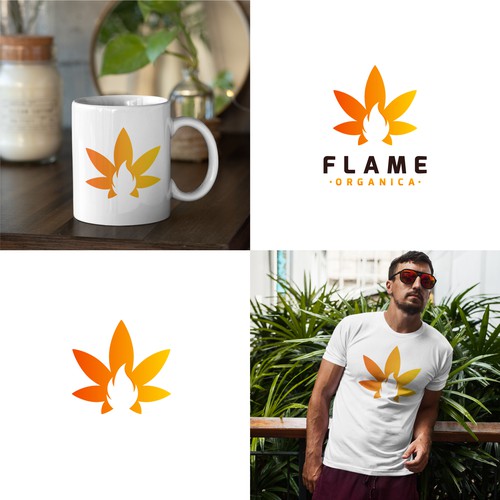 Fire design with the title 'Fire Leaf'